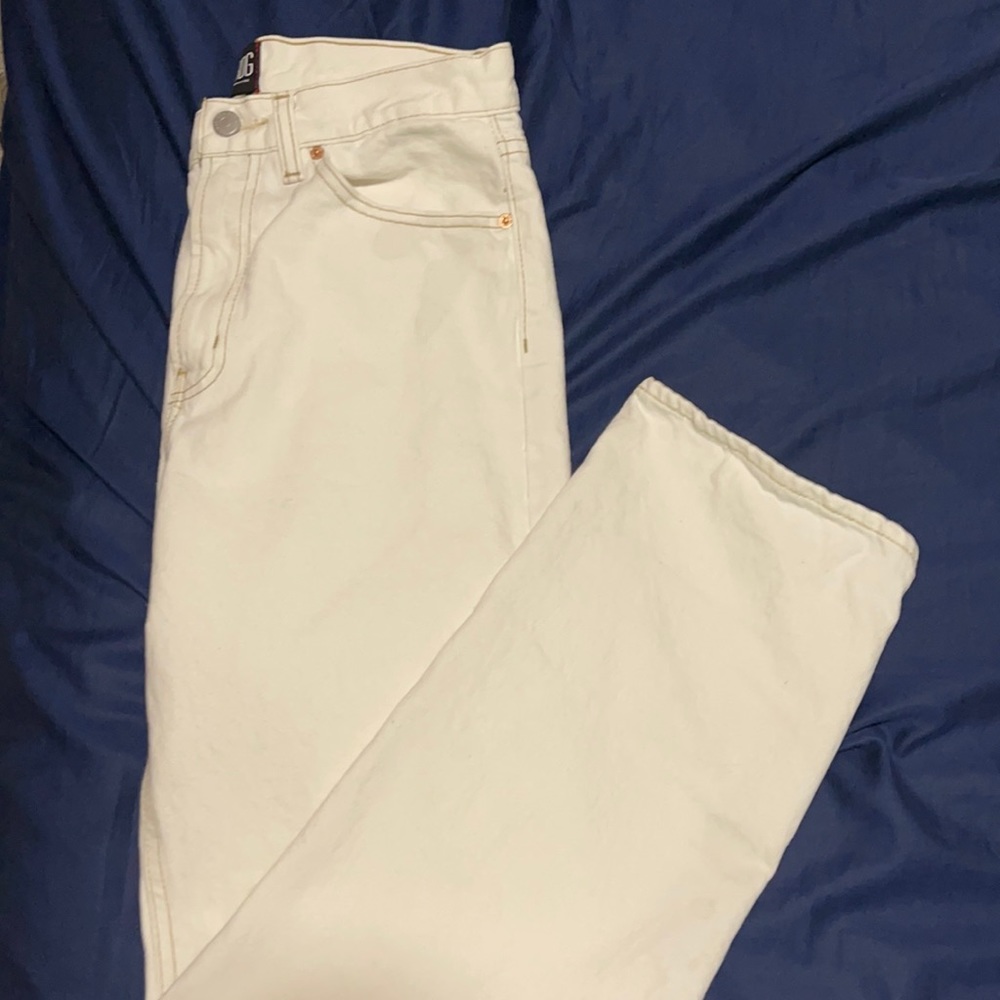 BDG Urban Outfitter Ivory Cowboy Jeans